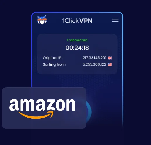Amazon browsing with dynamic pricing hidden by VPN