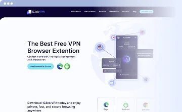 Get 1Click VPN on your browser - step 1