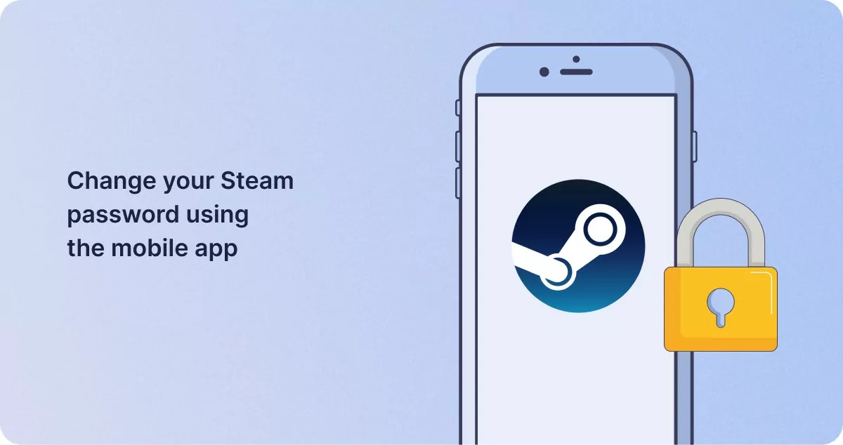 Change Your Steam Password on the mobile app