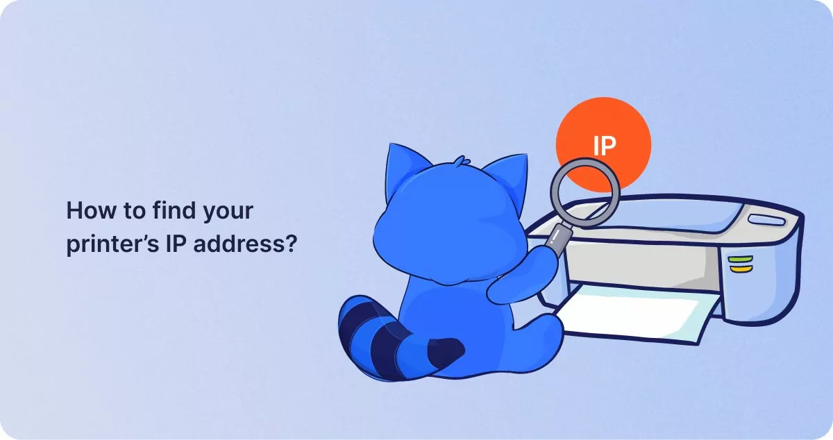 How to find printer IP