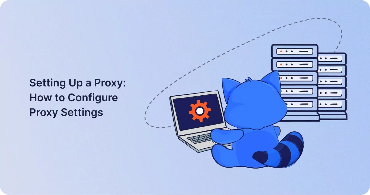 How to configure proxy settings