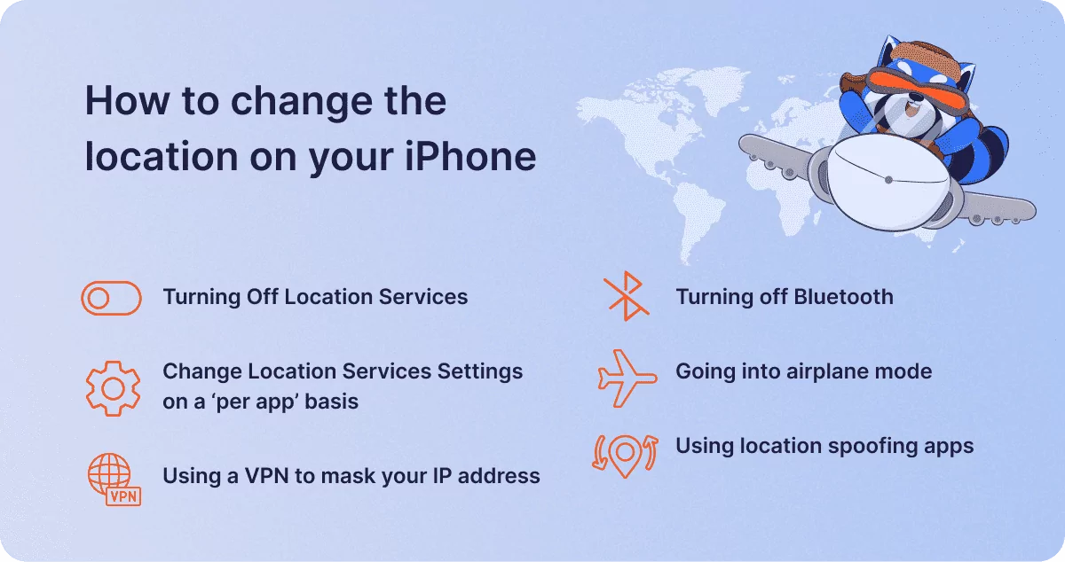 How to change the location on your iPhone