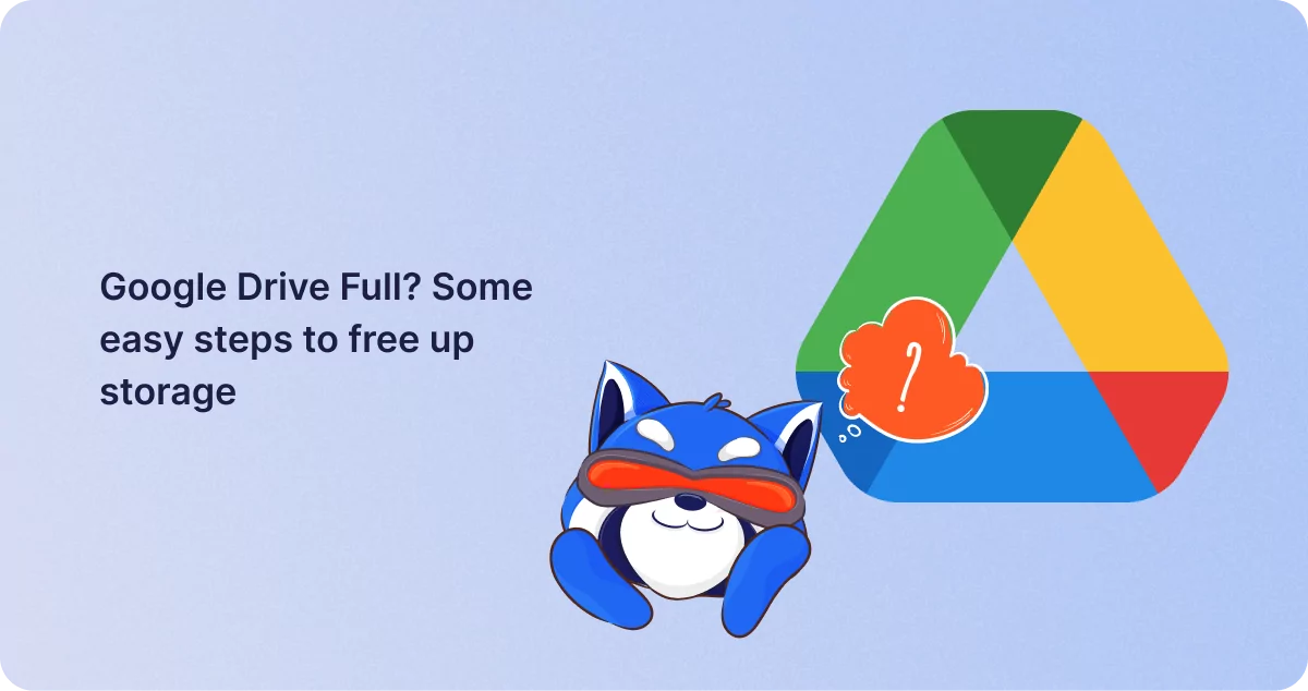 How to free up google drive storage