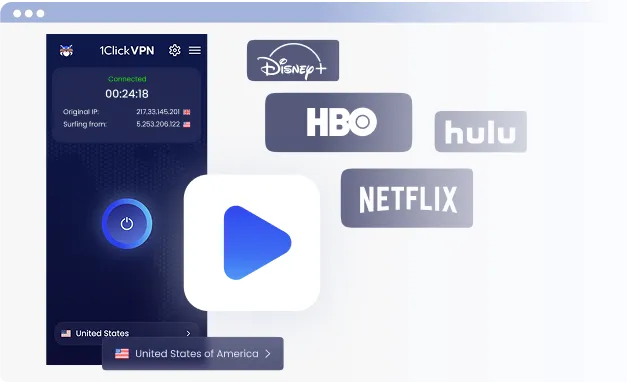 VPN streaming mode helping users watch favorite shows anywhere