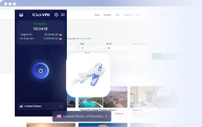 airplane icon, representing travel VPN usage mobile